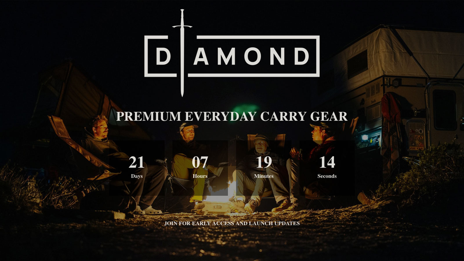 Diamond EDC ecommerce website project